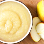 organic apple puree