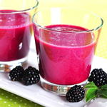 organic blackberry puree