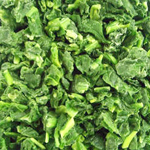 iqf frozen chopped spinach