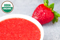 strawberry puree