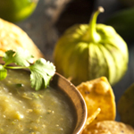 organic tomatillo puree